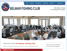 Tablet Screenshot of belmarfishingclub.com